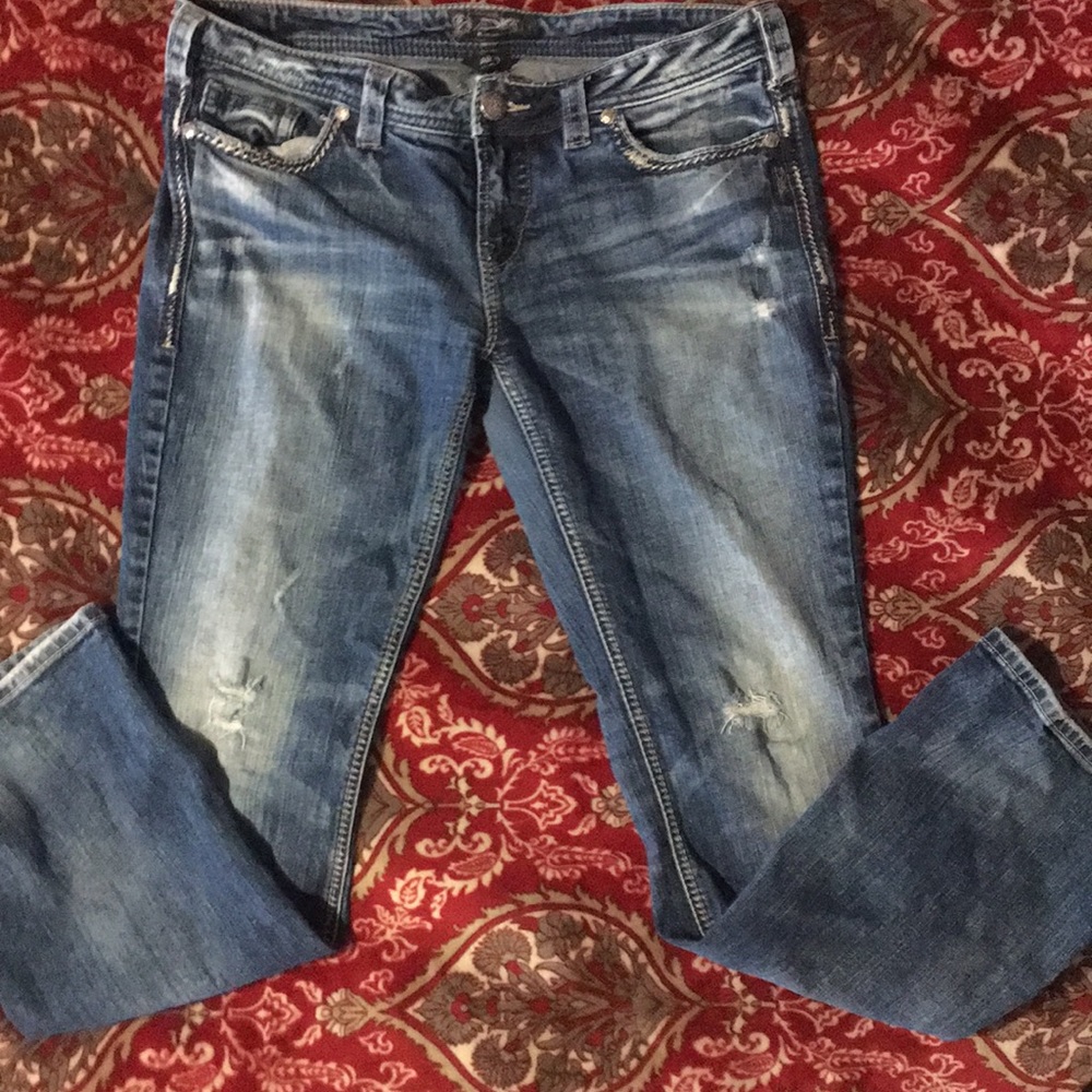 Silver Aiko Jeans 34/33